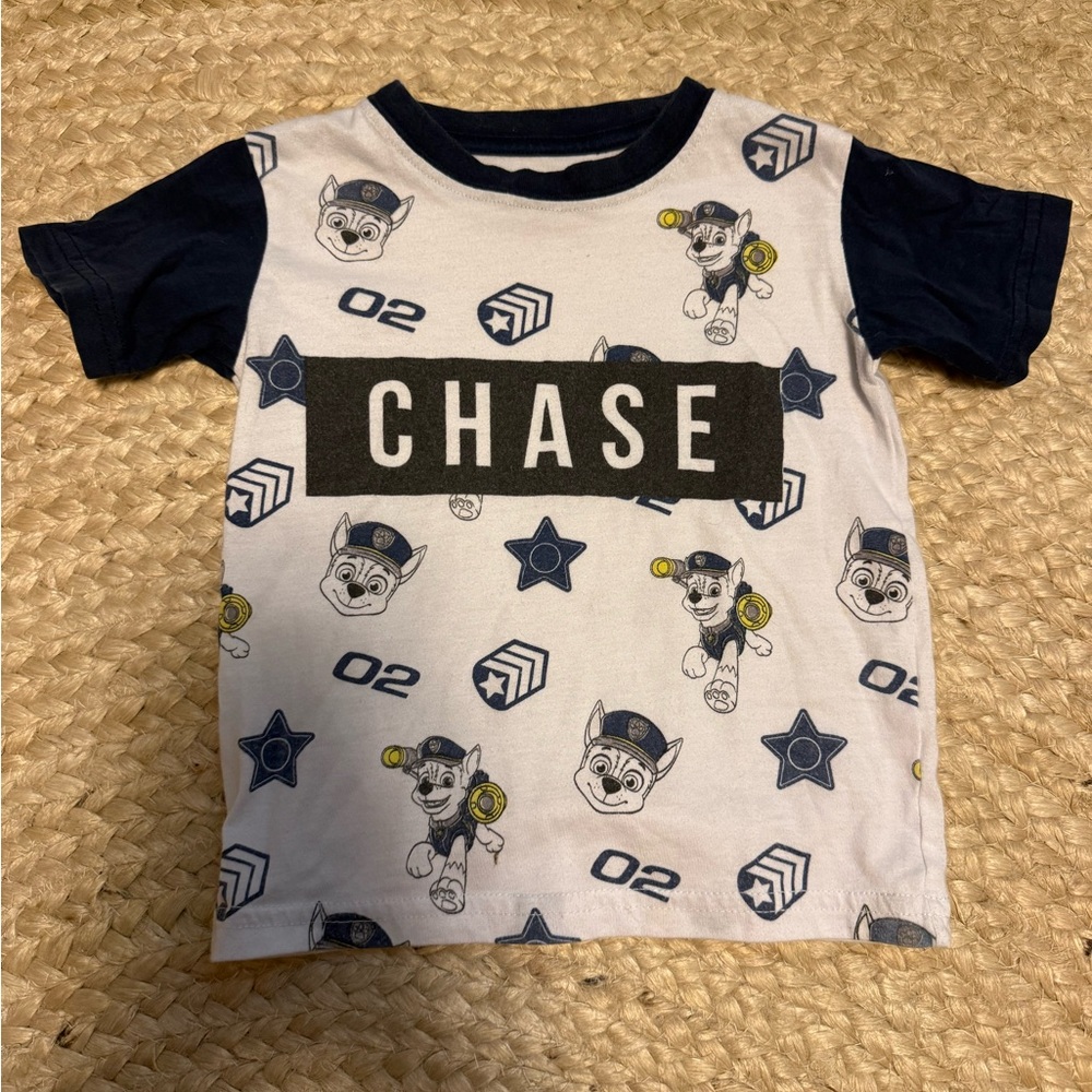 Nickelodeon Blue and White Chase Pup T-Shirt